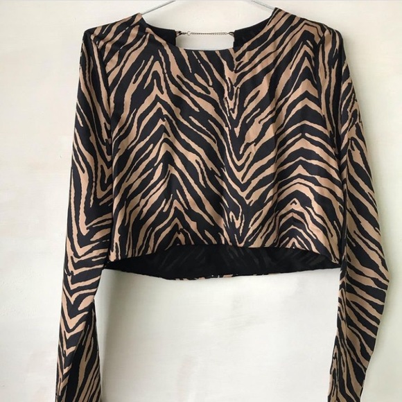Zara Tops - Zara Animal Print Top
